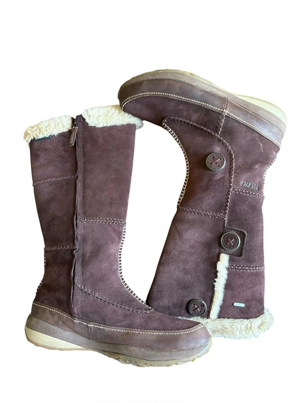 TECNICA PATCHWORK HIGH TCY WINTER BOOT BROWN WOMEN'S size 10.